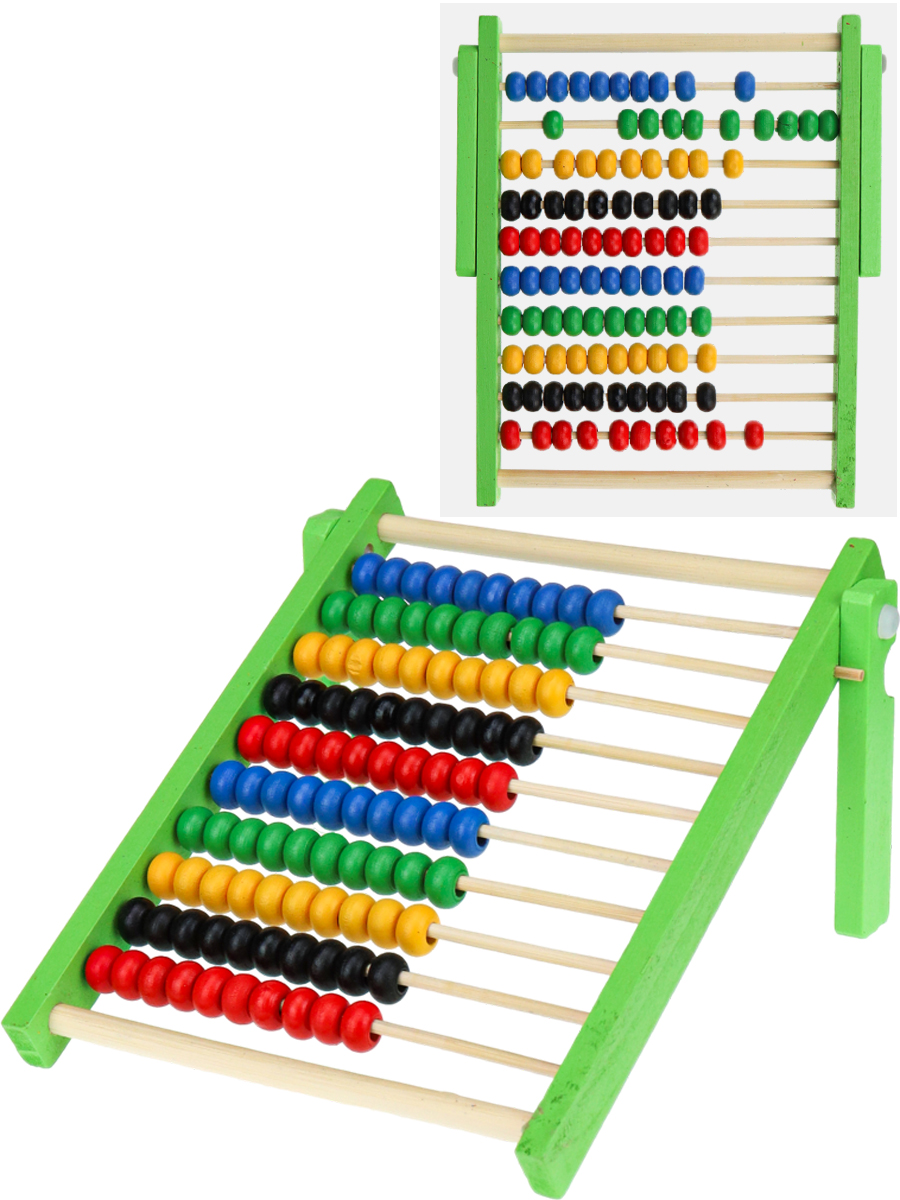 Игрушка деревянная Счеты 18х20см 
Игрушка деревянная Счеты 18х20см