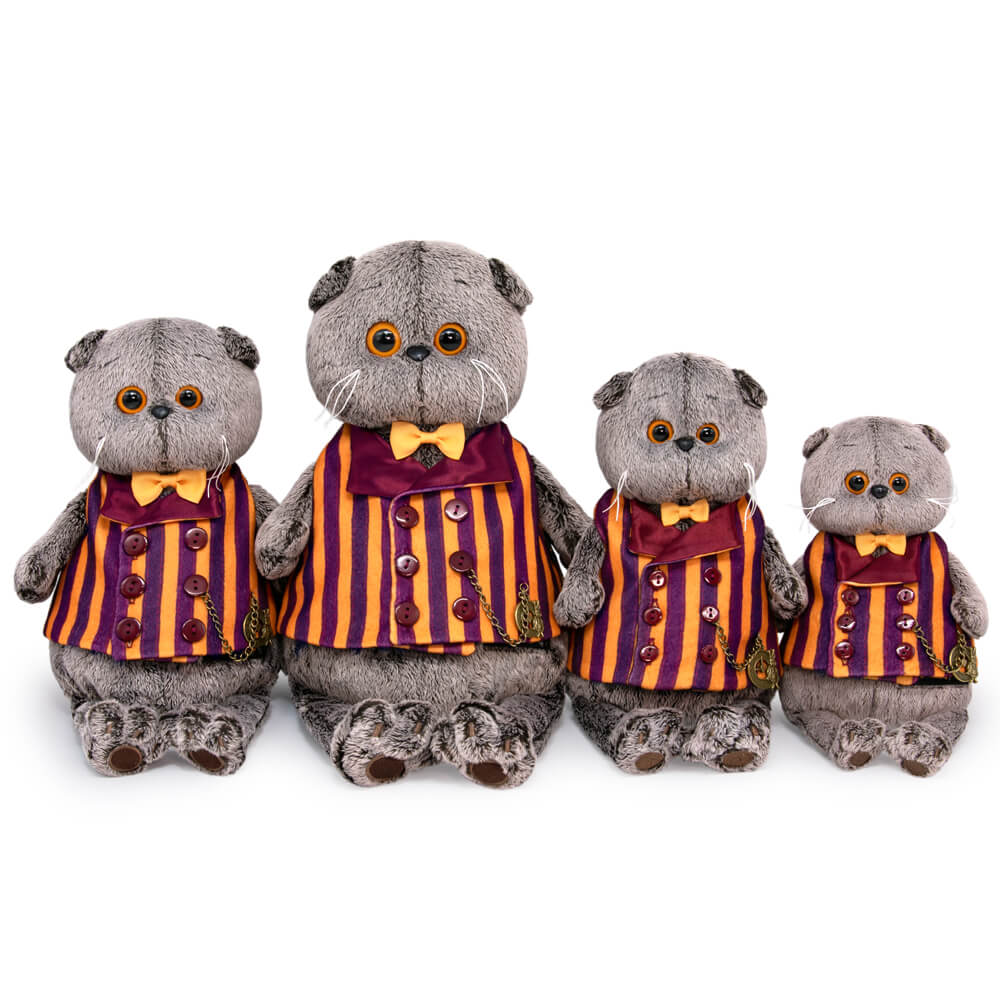 Игрушка мягкая BASIK Басик в полосатом жилете 19см
Игрушка мягкая BASIK Басик в полосатом жилете 19см