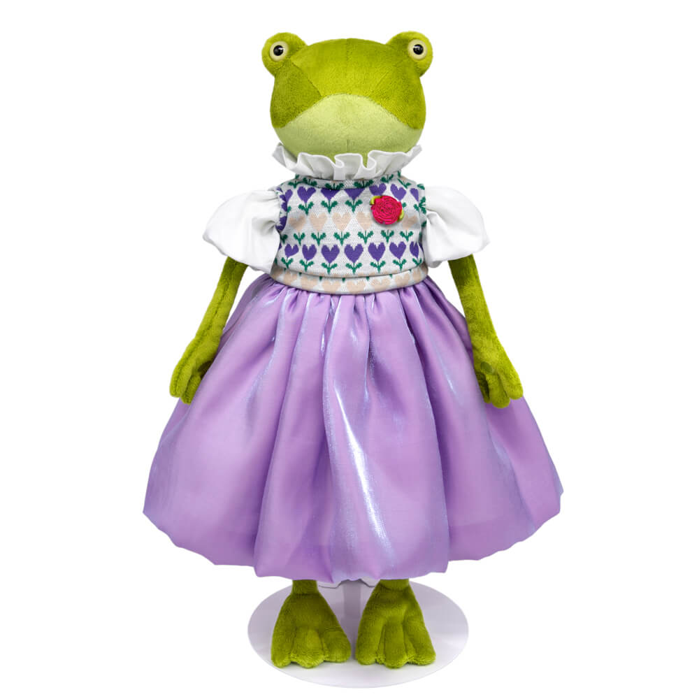 Игрушка мягкая Мы — Кваковские Лягушка Джейн Кваковская в жаккардовом жилете 24см
Игрушка мягкая Мы — Кваковские Лягушка Джейн Кваковская в жаккардовом жилете 24см