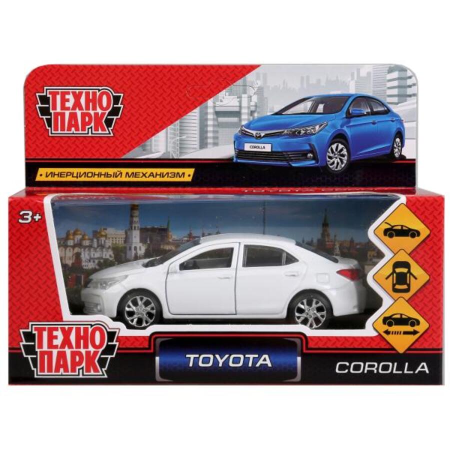 Машина металл Toyota Corolla 12см двери, багажник, инерция, белый ТЕХНОПАРК COROLLA-WT
Машина металл Toyota Corolla 12см двери, багажник, инерция, белый ТЕХНОПАРК COROLLA-WT