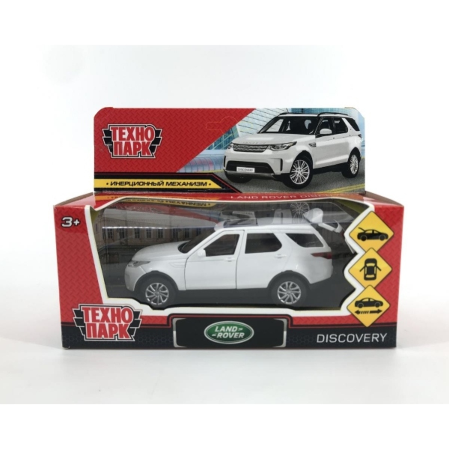 Машина металл Land Rover Discovery 12см, двери, багажник, белый ТЕХНОПАРК DISCOVERY-WT (72)
Машина металл Land Rover Discovery 12см, двери, багажник, белый ТЕХНОПАРК DISCOVERY-WT (72)