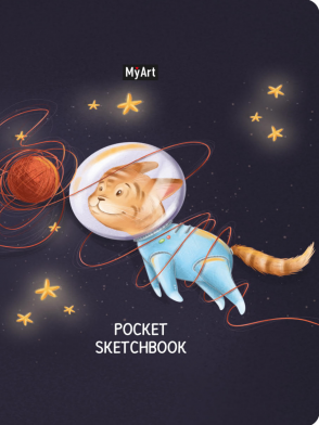 Скетчбук А6 48л нить тв.обл. MyArt Pocket Кот в космосе мат.лам. выб.лак резинка ПРОФ-ПРЕСС 177632
Скетчбук А6 48л нить тв.обл. MyArt Pocket Кот в космосе мат.лам. выб.лак резинка ПРОФ-ПРЕСС 177632