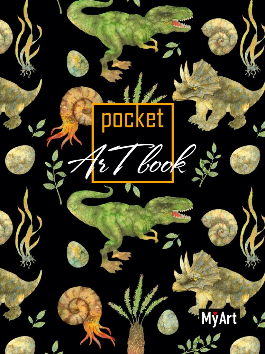 Скетчбук А6 80л склейка мягк.обл. MyArt Pocket ArtBook Динозавры выб.лак ПРОФ-ПРЕСС 80-2071
Скетчбук А6 80л склейка мягк.обл. MyArt Pocket ArtBook Динозавры выб.лак ПРОФ-ПРЕСС 80-2071