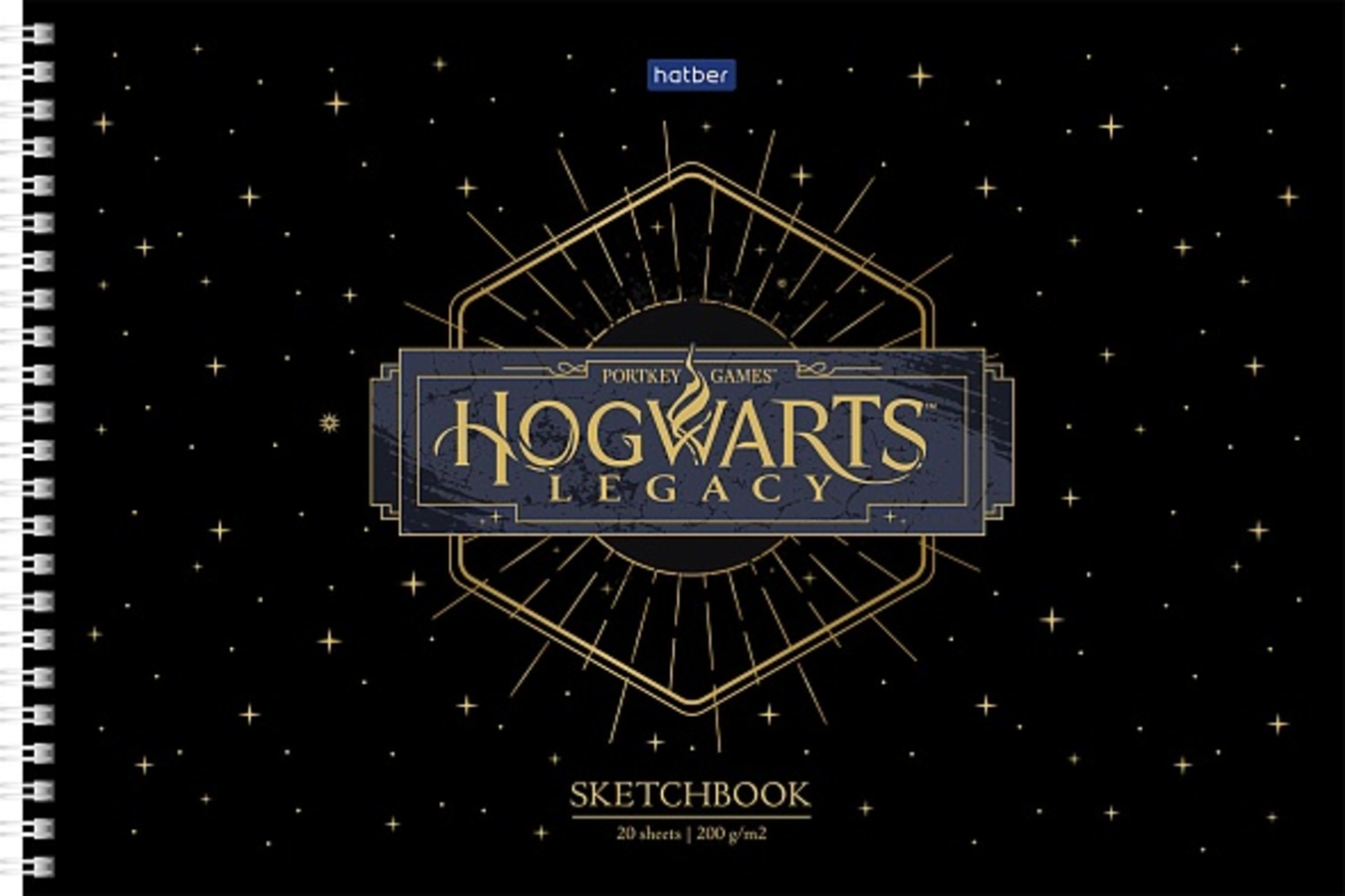 Скетчбук А4 20л гребень Premium Hogwarts Legacy черн.блок жест.подл. 200г/м2 HATBER 20А4лтAгр_30061
Скетчбук А4 20л гребень Premium Hogwarts Legacy черн.блок жест.подл. 200г/м2 HATBER 20А4лтAгр_30061