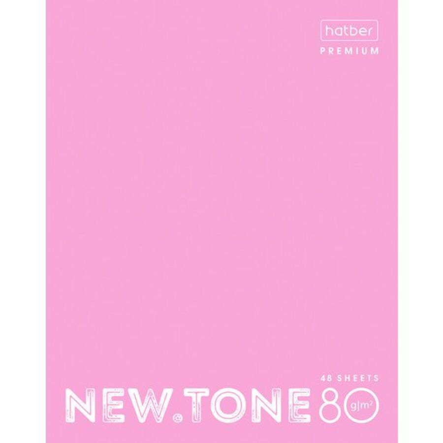 Тетрадь А5 48л клетка скрепка мелов.картон Однотон NEWtone Pastel Пион 80г HATBER 48Т5лA1_05018 
Тетрадь А5 48л клетка скрепка мелов.картон Однотон NEWtone Pastel Пион 80г HATBER 48Т5лA1_05018