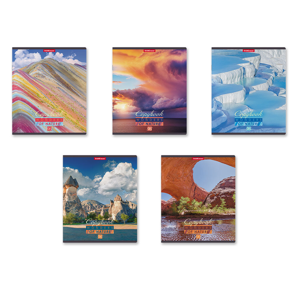 Тетрадь А5 96л клетка скрепка мелов.картон Wonders of Nature глянц.лам. ассорти ERICH KRAUSE 58293
Тетрадь А5 96л клетка скрепка мелов.картон Wonders of Nature глянц.лам. ассорти ERICH KRAUSE 58293