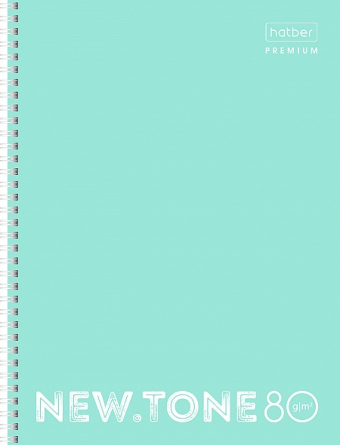 Тетрадь А4 80л клетка гребень мелов.картон Однотон NEWtone Pastel Мята 80г HATBER 80Т4лA1гр_05039
Тетрадь А4 80л клетка гребень мелов.картон Однотон NEWtone Pastel Мята 80г HATBER 80Т4лA1гр_05039