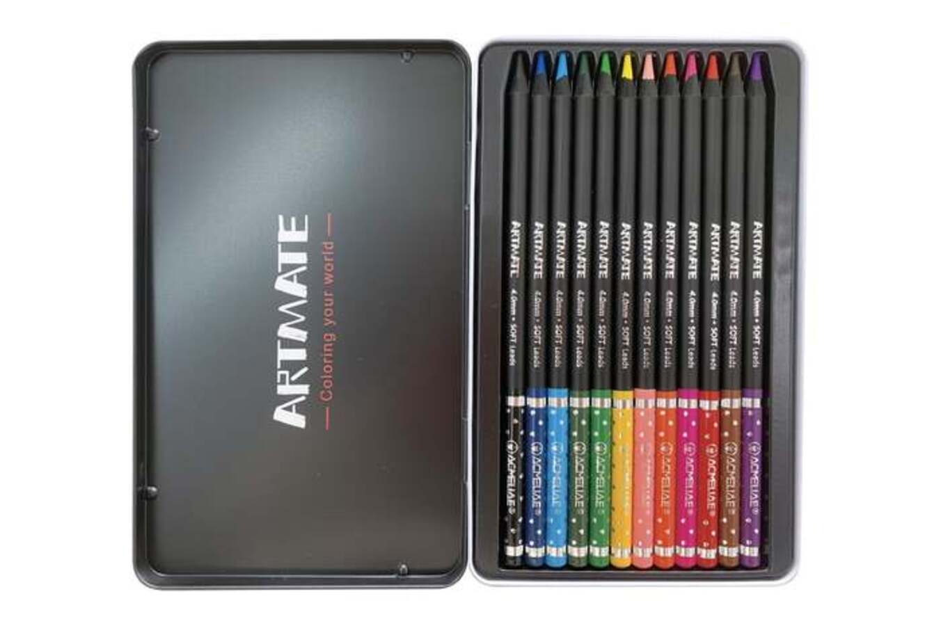 Карандаши цветные 12цв круглые дерево Blackwood Artmate металл.уп. ACMELIAE 43567
Карандаши цветные 12цв круглые дерево Blackwood Artmate металл.уп. ACMELIAE 43567