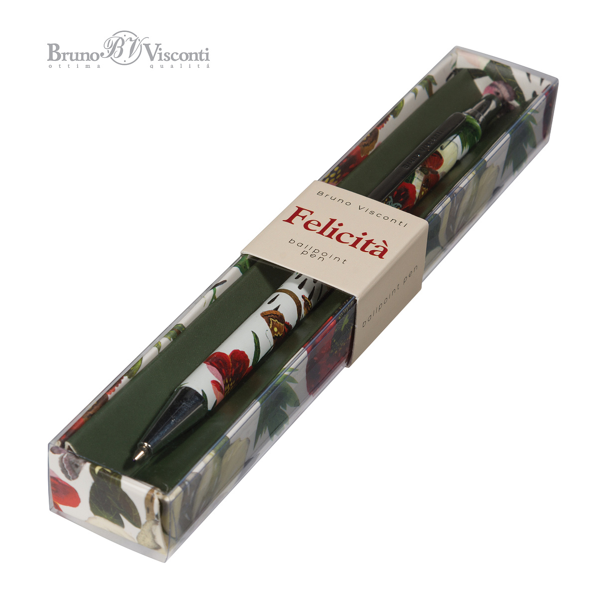 Ручка подарочная шариковая автом. синяя 0,7мм Felicita Пионы футляр BRUNO VISCONTI 20-0263/19
Ручка подарочная шариковая автом. синяя 0,7мм Felicita Пионы футляр BRUNO VISCONTI 20-0263/19