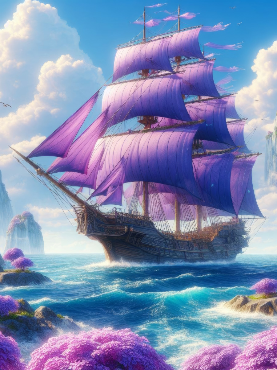 Мозаика алмазная 30х40см Фиолетовые паруса
Мозаика алмазная 30х40см Фиолетовые паруса