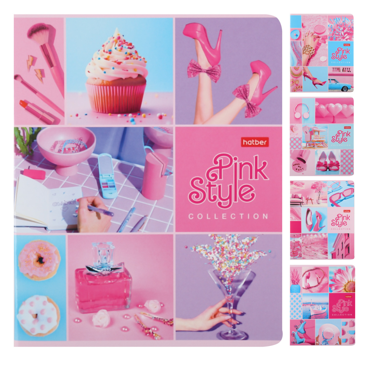 Тетрадь А5 48л клетка скрепка мелов.картон Pink style глянц.лам. ассорти 5 диз. HATBER 48Т5лВ1
Тетрадь А5 48л клетка скрепка мелов.картон Pink style глянц.лам. ассорти 5 диз. HATBER 48Т5лВ1