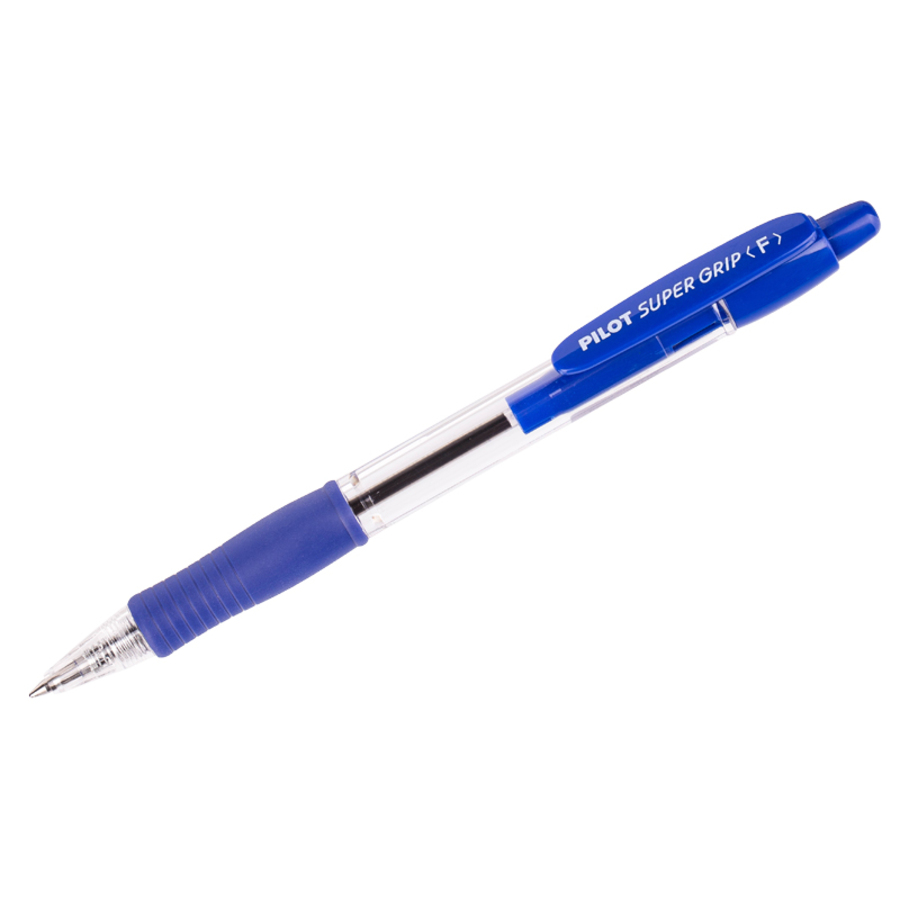 Ручка шариковая автоматическая синяя 0,7мм Super Grip Fine резин.держ. PILOT BPGP-10R-F-L
Ручка шариковая автоматическая синяя 0,7мм Super Grip Fine резин.держ. PILOT BPGP-10R-F-L