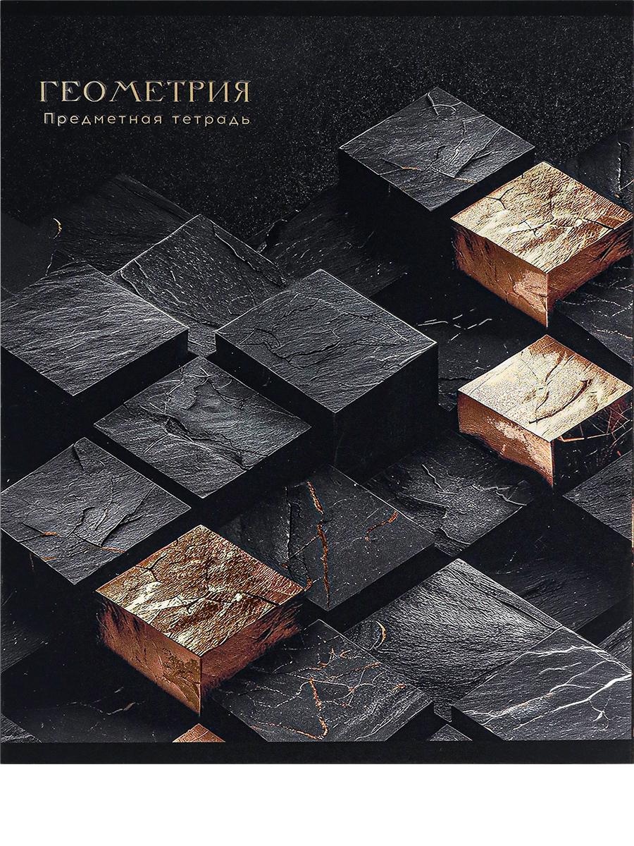 Тетрадь предметная 48л клетка мелов.картон Black&Gold Геометрия soft touch PROF-PRESS 48-2683
Тетрадь предметная 48л клетка мелов.картон Black&Gold Геометрия soft touch PROF-PRESS 48-2683