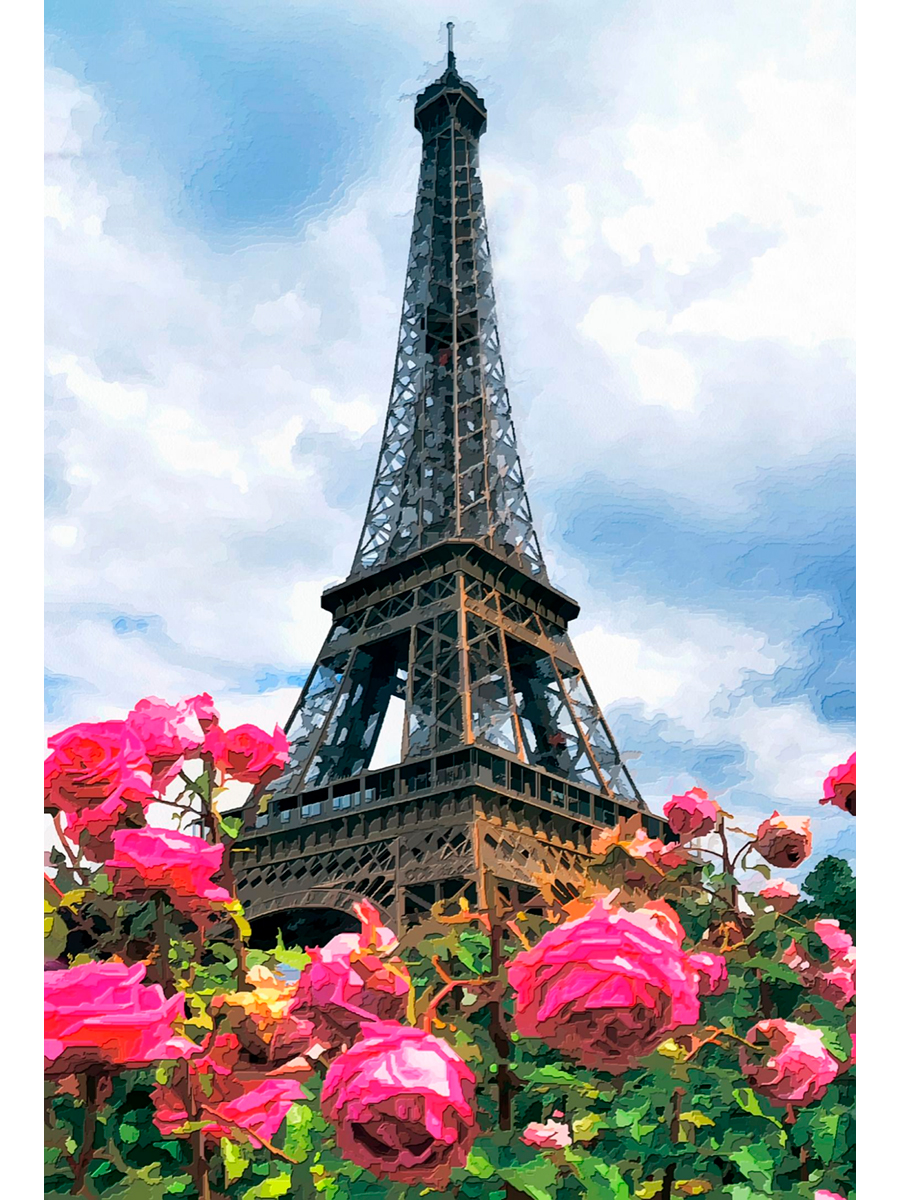 Мозаика алмазная 17х22см Розы Парижа
Мозаика алмазная 17х22см Розы Парижа