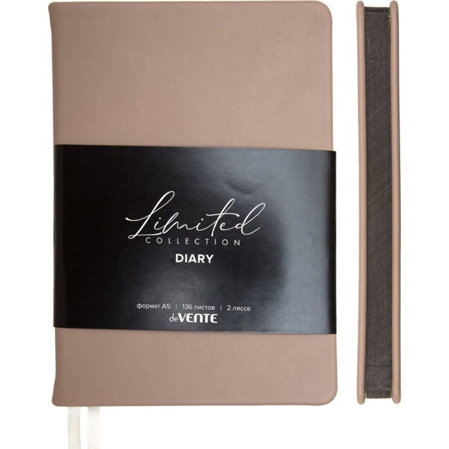 Ежедневник А5 136л недатир. тв.обл. Note кофе с молоком кожзам перфорация 2 ляссе deVENTE 2234650
Ежедневник А5 136л недатир. тв.обл. Note кофе с молоком кожзам перфорация 2 ляссе deVENTE 2234650