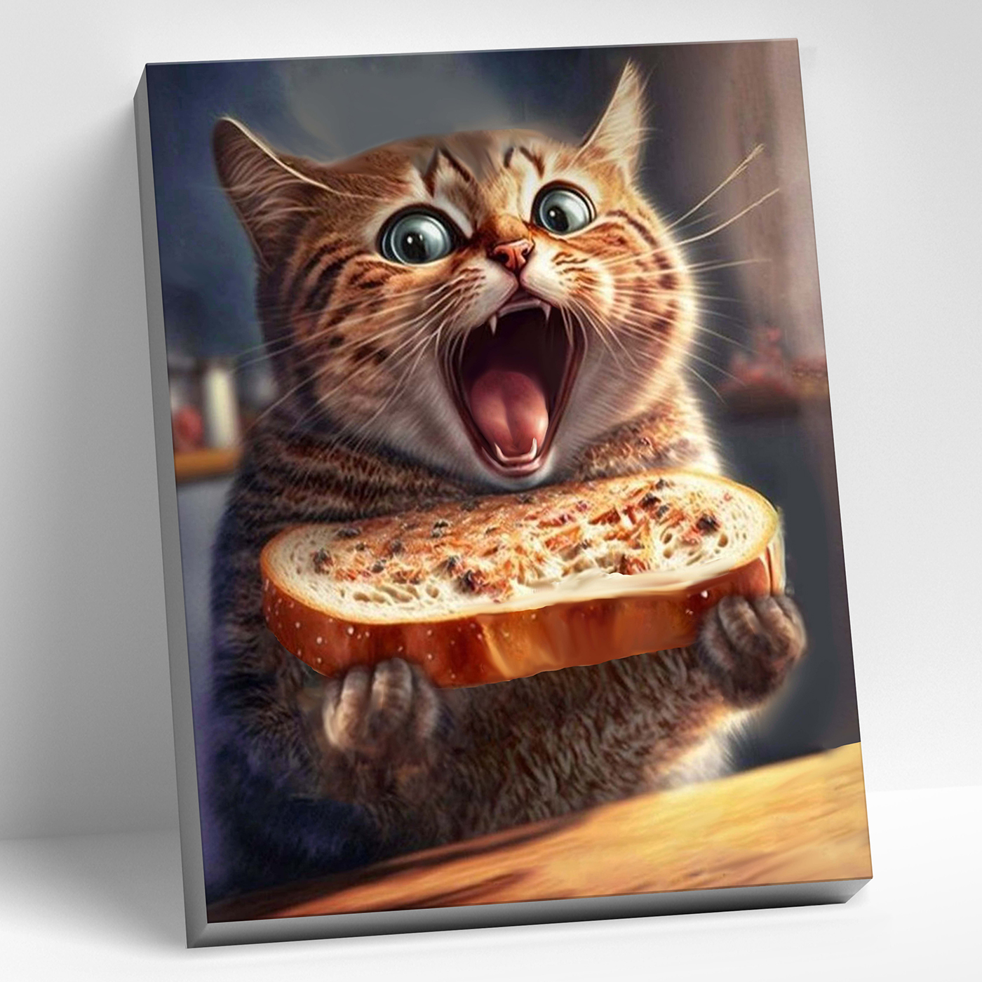 Картина по номерам 40х50см Мемчики Голодный котик 
Картина по номерам 40х50см Мемчики Голодный котик