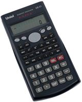 Калькулятор научный 10+2 разряд. 240 функций черный для ЕГЭ UNIEL US-21