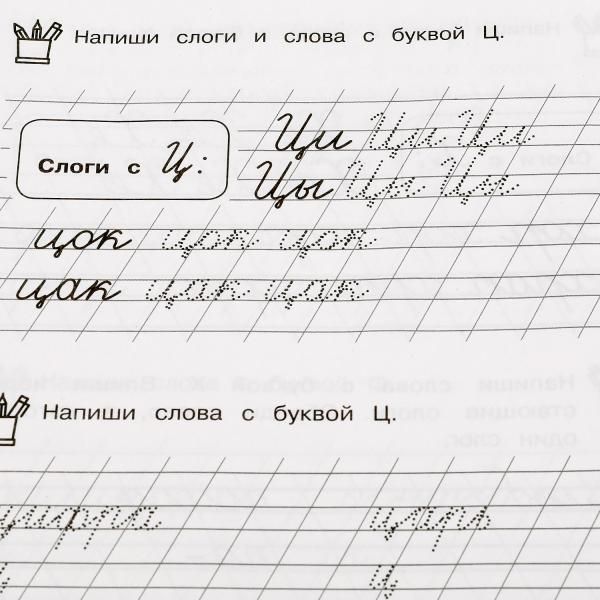 Развиваем навыки письма 6-7 лет. Каллиграфические прописи Жукова М.А ...