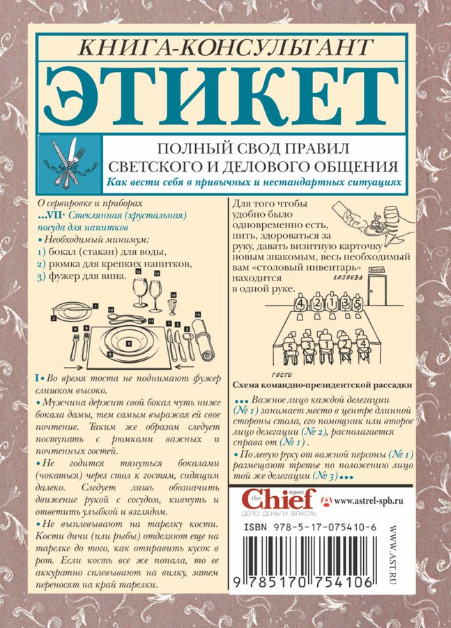 Этикет: полный свод правил светского и делового общения. Как вести себя ...