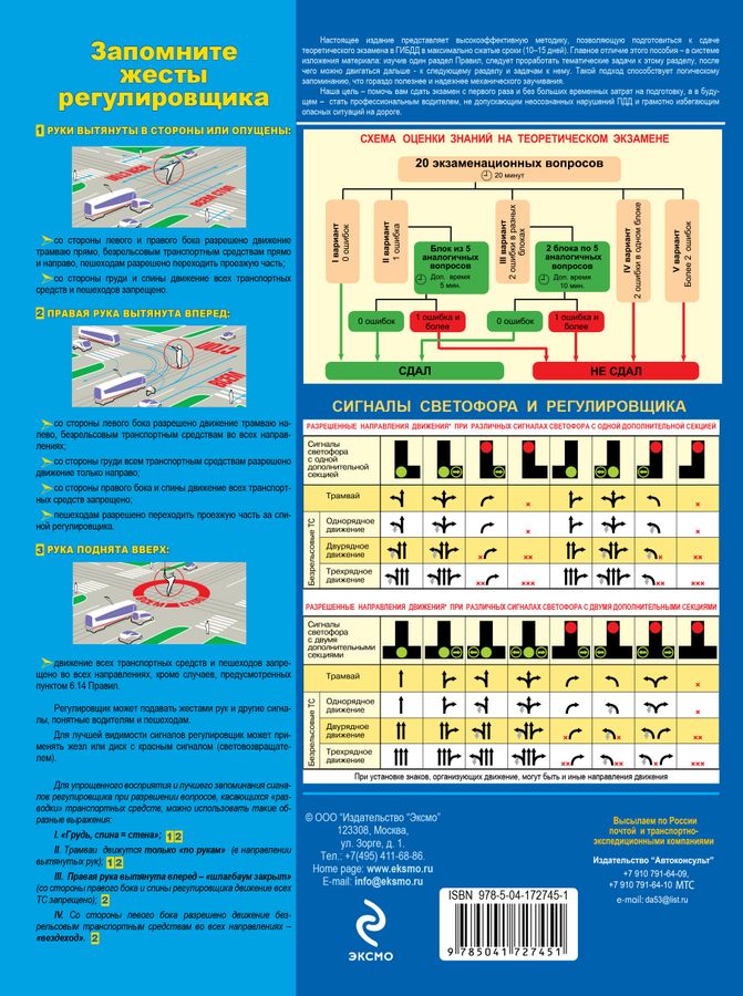 Экспресс-подготовка к экзамену в ГИБДД для категорий А,В,М на 2023 год ...