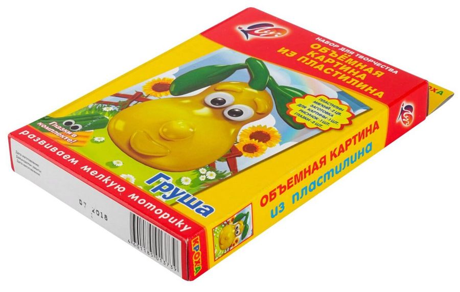 Картина из пластилина объемная Мишка КАЛЯКА-МАЛЯКА КВПКМ-М - купить с ...