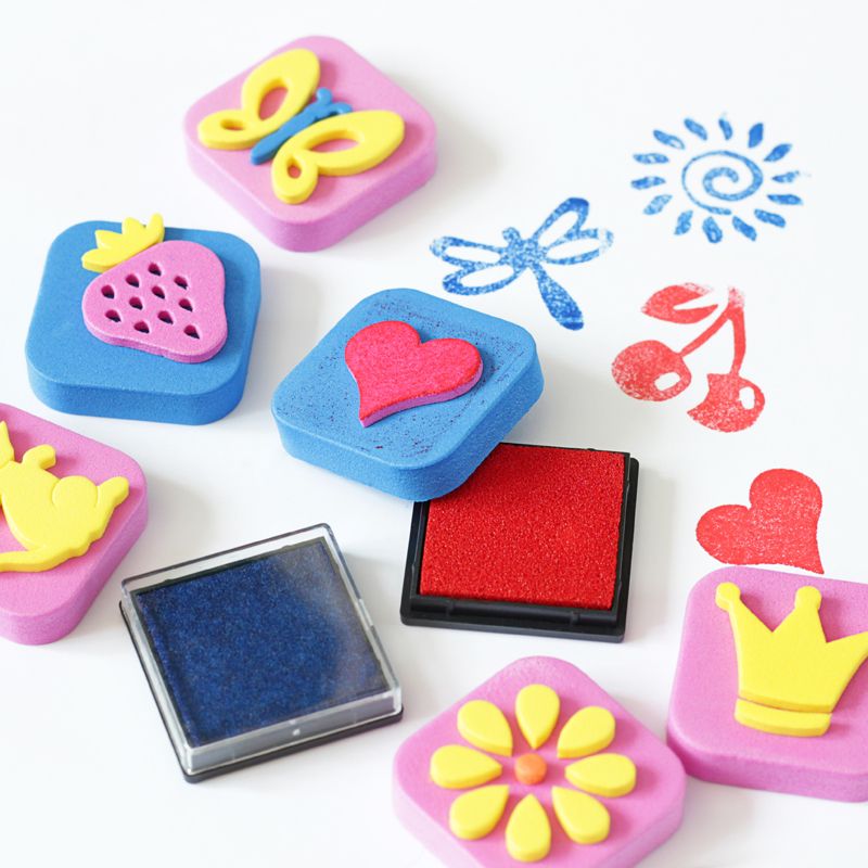 Печать детская штамп набор 10шт Для девочек Мульти-Пульти ES_16363 ...