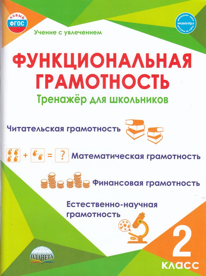 Функциональная грамотность. 2 класс. Тренажер для школьников - Шейкина ...