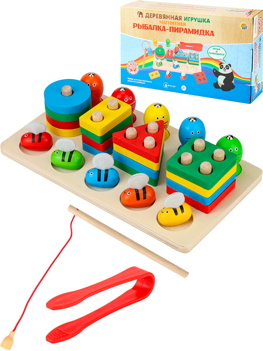 

Игрушка деревянная Набор Развивайка 23,5х13,5х5,6см