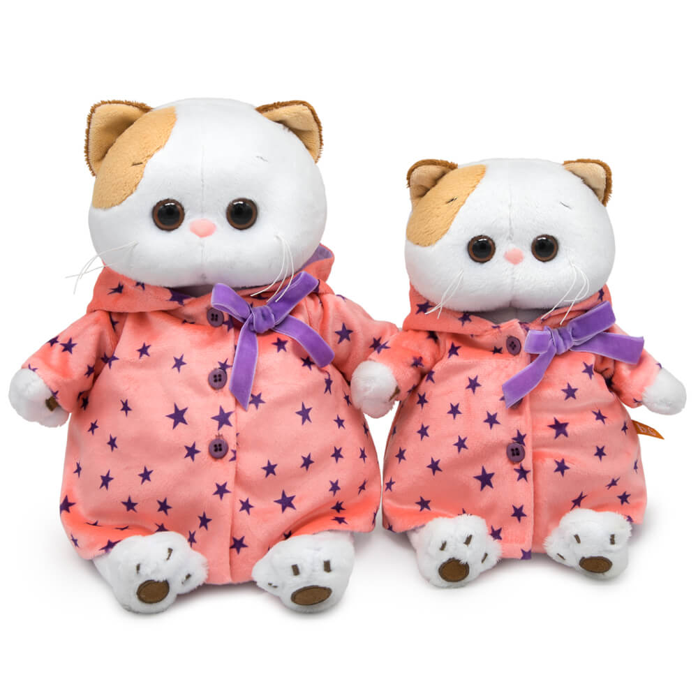 

Игрушка мягкая LI-LI Ли-Ли в коралловом пальто 27см