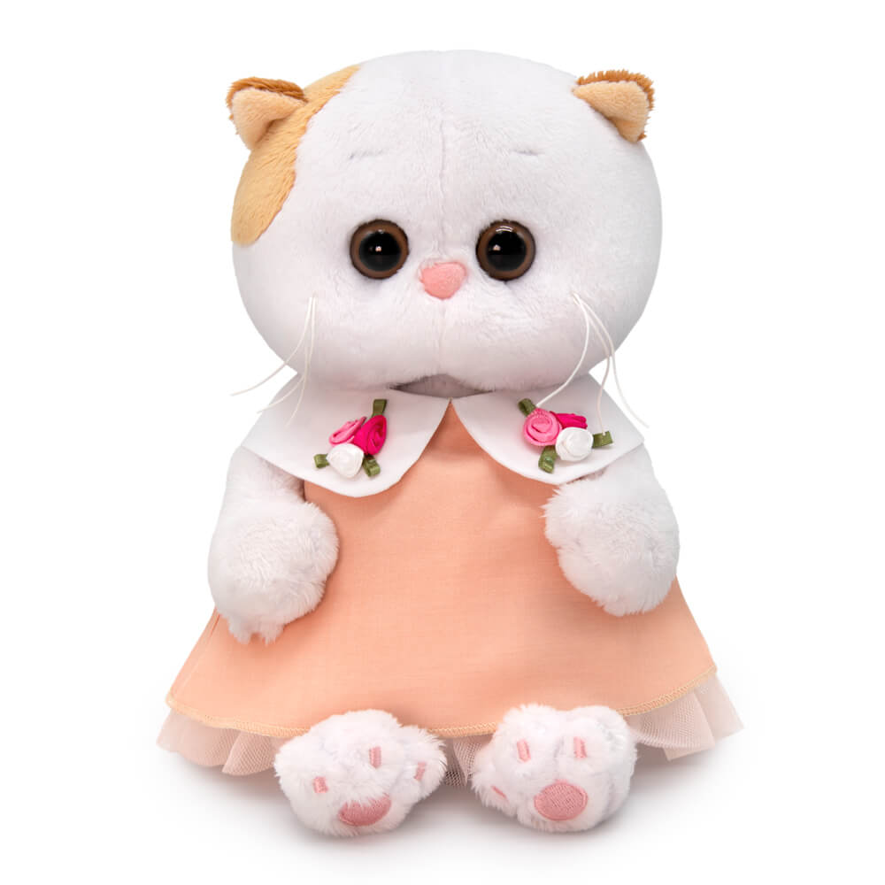 

Игрушка мягкая LI-LI baby Ли-Ли BABY в персиковом платье 20см