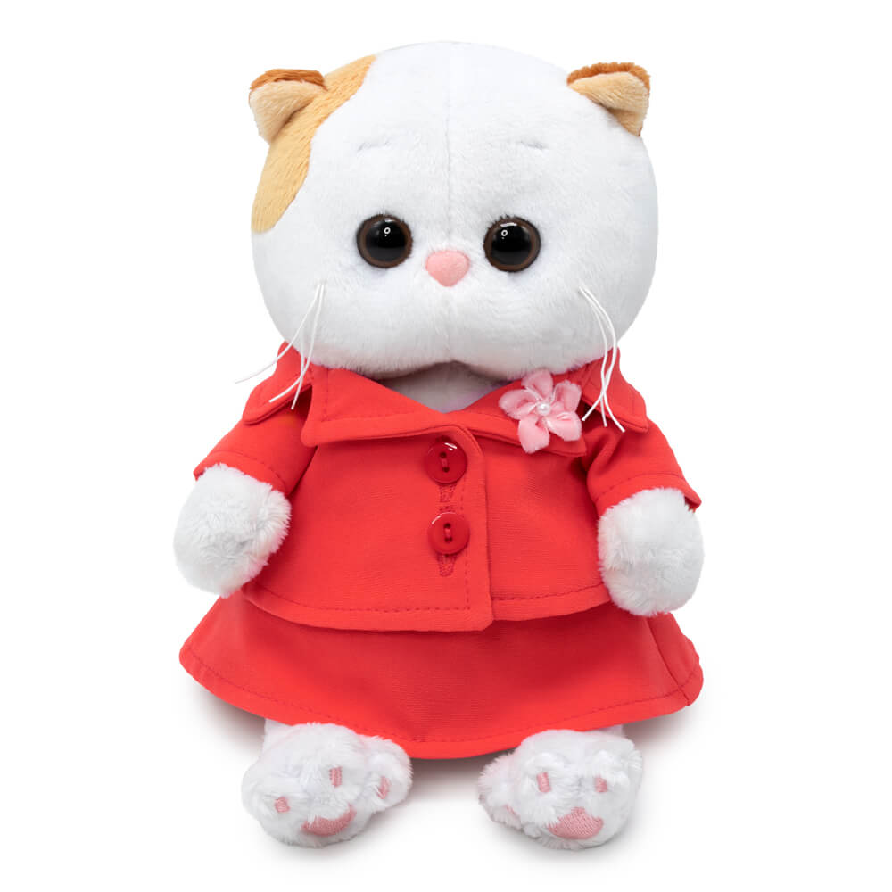 

Игрушка мягкая LI-LI baby Ли-Ли BABY в коралловом костюмчике 20см