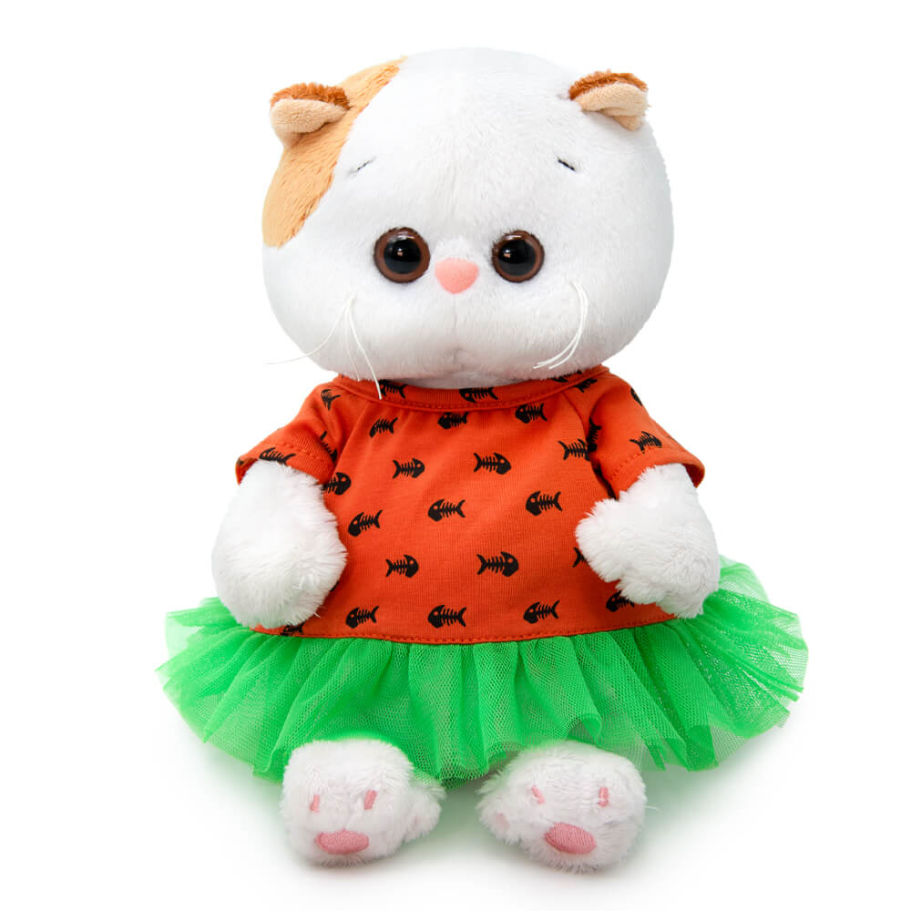 

Игрушка мягкая LI-LI baby Ли-Ли BABY в платье с рыбками 20см