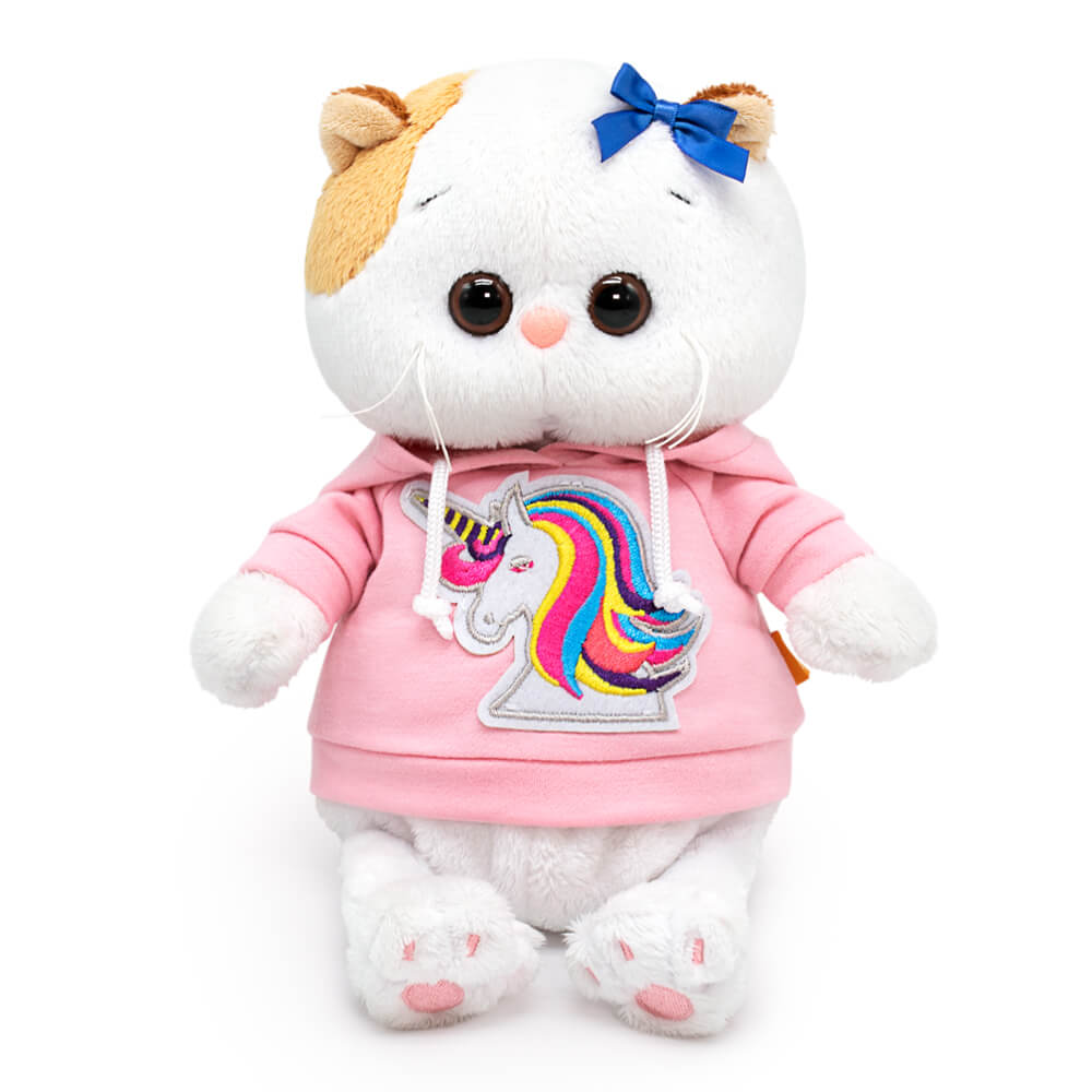 

Игрушка мягкая LI-LI baby Ли-Ли BABY в худи с единорогом 20см
