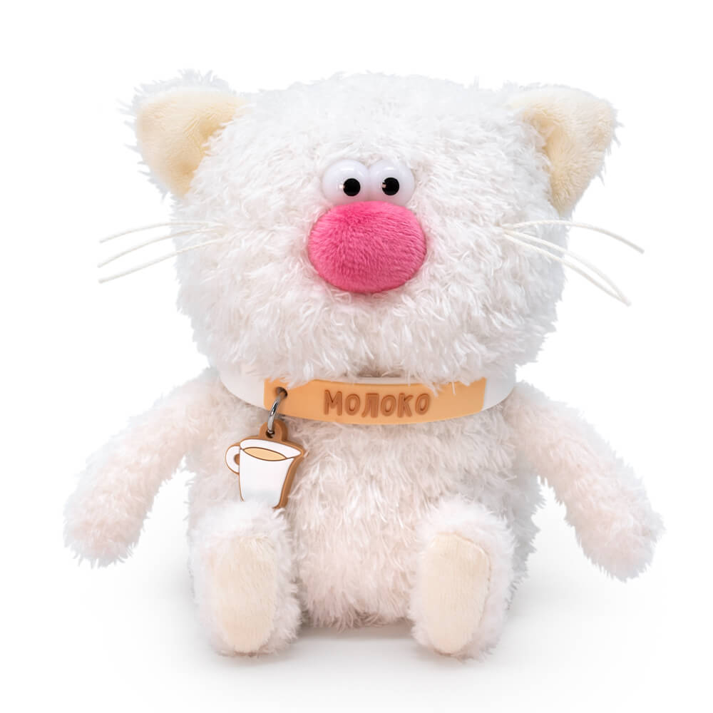 

Игрушка мягкая Кофейные коты Котенок Молоко 12см