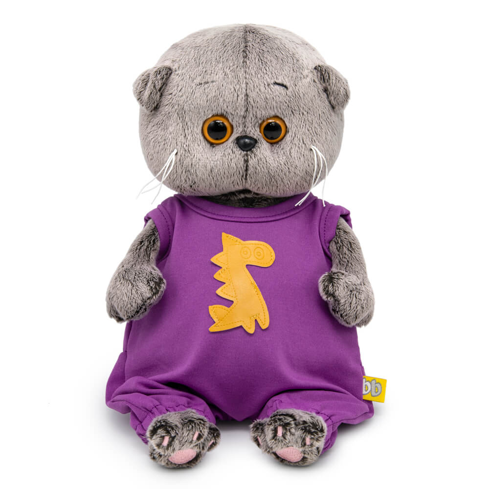 

Игрушка мягкая BASIK baby Басик BABY в комбинезоне с драконом 20см