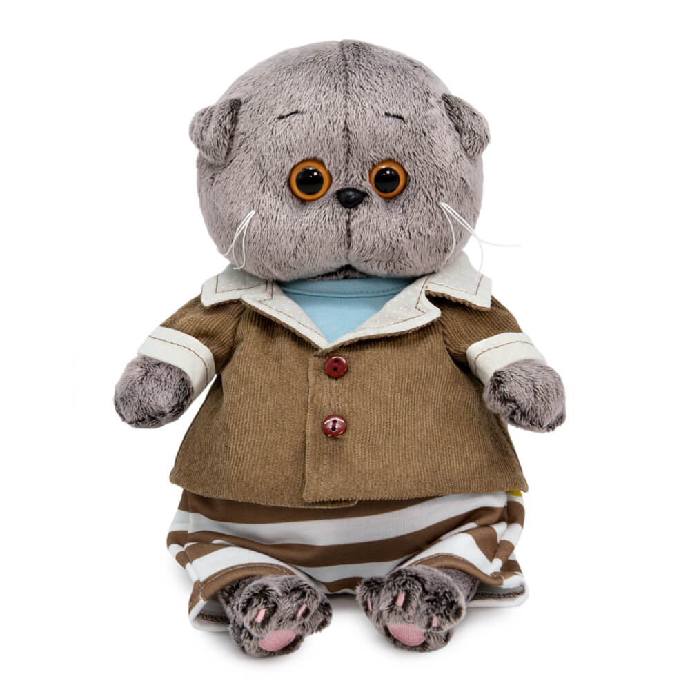 

Игрушка мягкая BASIK baby Басик BABY в домашнем костюмчике 20см