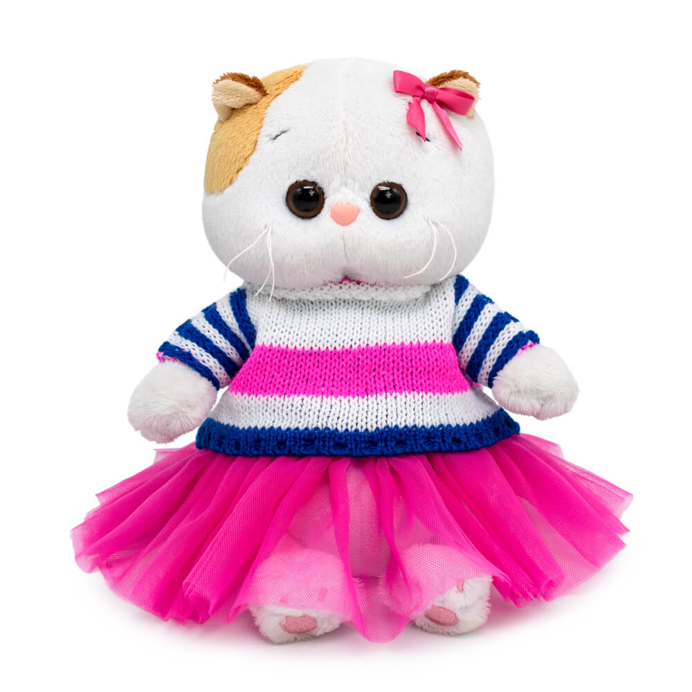 

Игрушка мягкая LI-LI baby Ли-Ли BABY в полосатом свитере и юбке 20см
