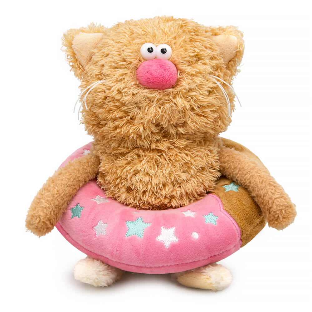 

Игрушка мягкая Кофейные коты Десерт Котик Раф 16см