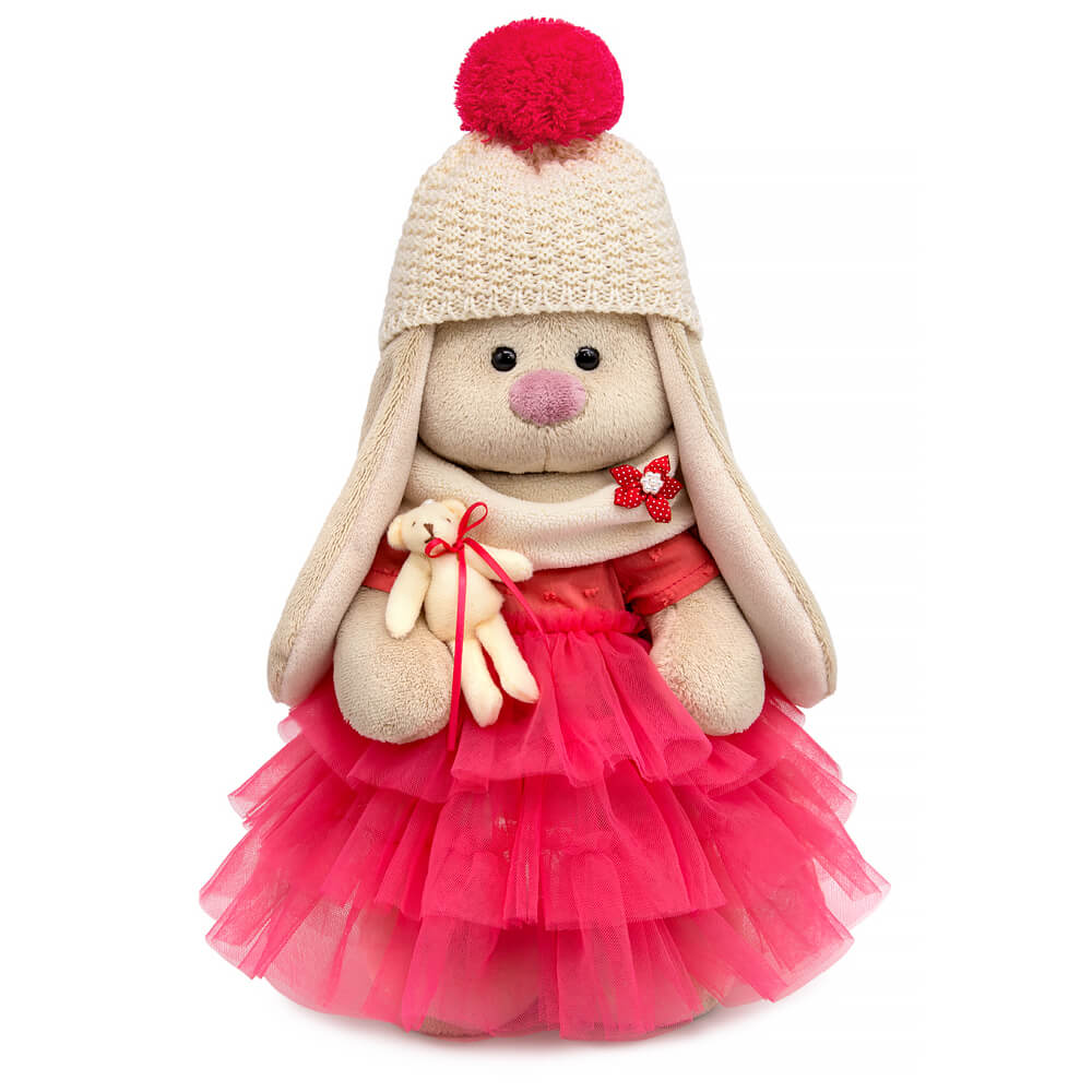 

Игрушка мягкая Зайка Ми с мишкой /малый 25см