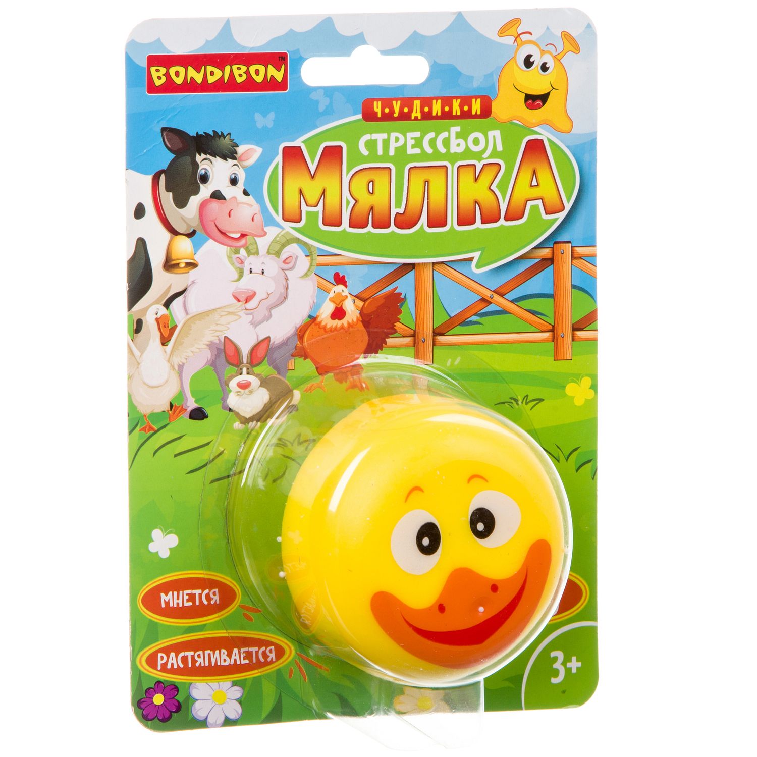 

Чудики. Стрессбол «Мялка» Уточка