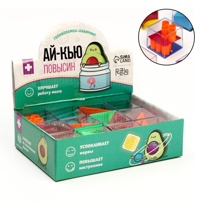 

Головоломка лабиринт "Ай-кью повысин"