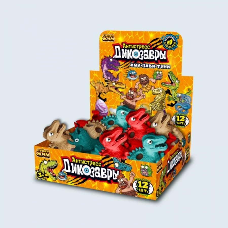 

Игрушка жмяка Динозавр ассорти
