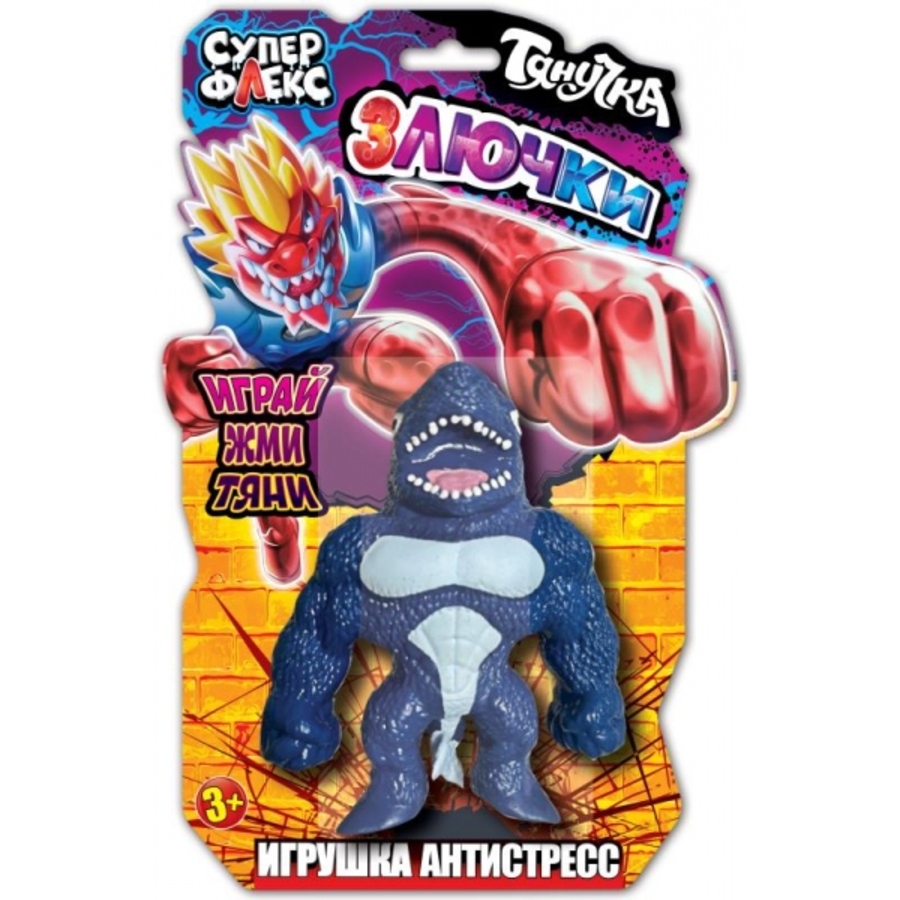 

Игрушка тянучка мегастреч Злючки 15см /блистер