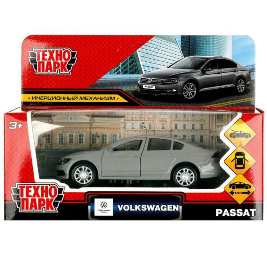 

Машина металл Volkswagen Passat 12см двери, багажник, инерция, темно-серый ТЕХНОПАРК PASSAT-12-GY