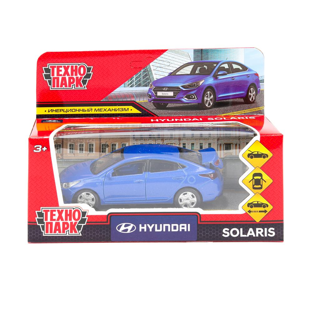 

Машина металл Hyundai Solaris 12см двери, багажник, инерция, синий ТЕХНОПАРК SOLARIS2-12-BU (72)