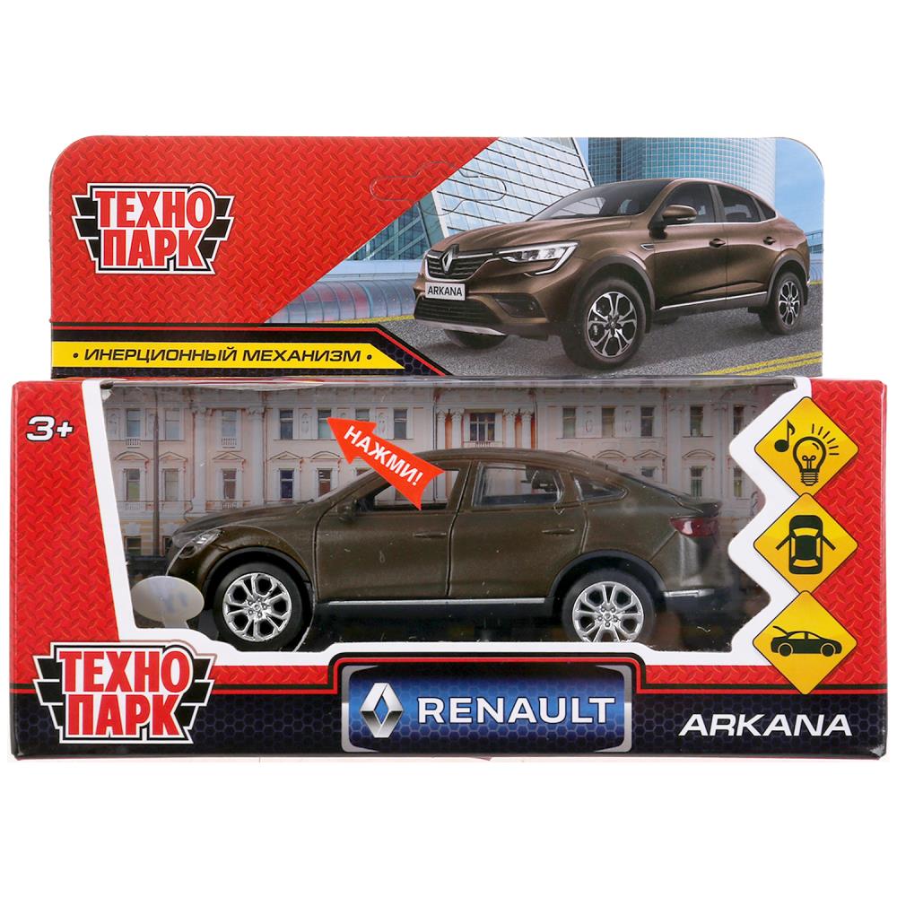 

Машина металл свет-звук RENAULT ARKANA 12см двери, матовый бежевый ТЕХНОПАРК ARKANA-12SLFIL-BN