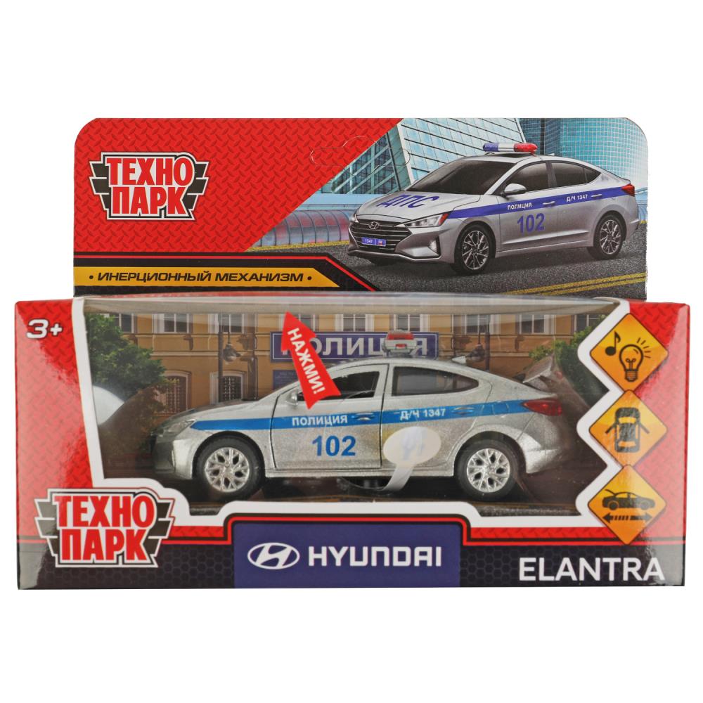 

Машина металл свет-звук HYUNDAI ELANTRA Полиция 12см двери, инерция ТЕХНОПАРК ELANTRA-12SLPOL-SR
