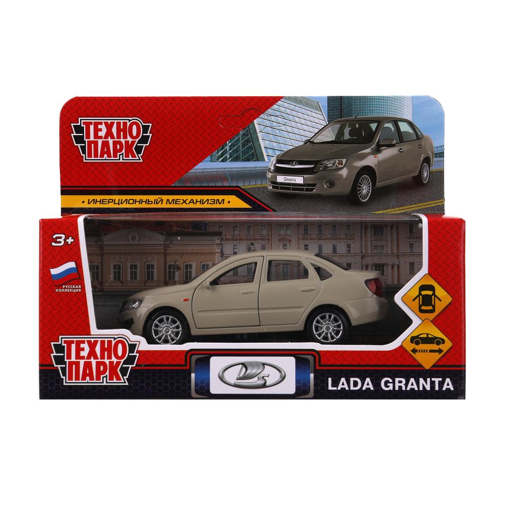 

Машина металл Lada Granta 11,5см двери, инерция, бежевый ТЕХНОПАРК GRANTA-12-BG