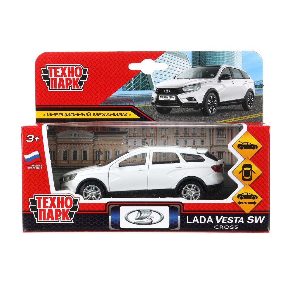 

Машина металл LADA VESTA SW CROSS 12см двери, багаж., инерция, белый ТЕХНОПАРК VESTACROSS-12-WH (72)