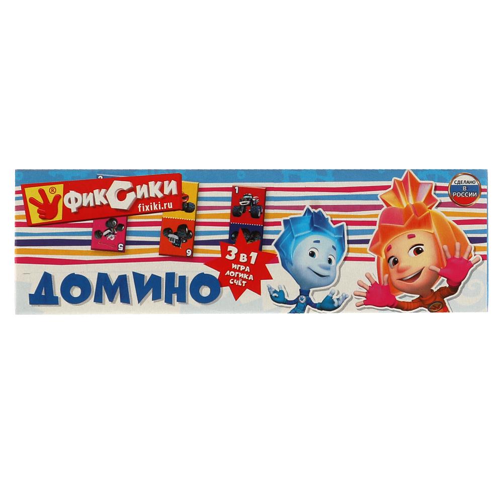 

Домино пластмассовое 3в1 Фиксики